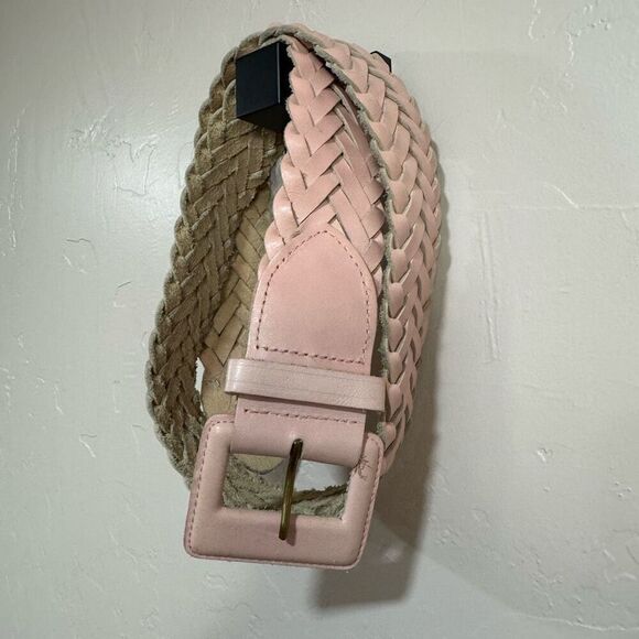 Spiegel Pink braided belt - Picture 1 of 3